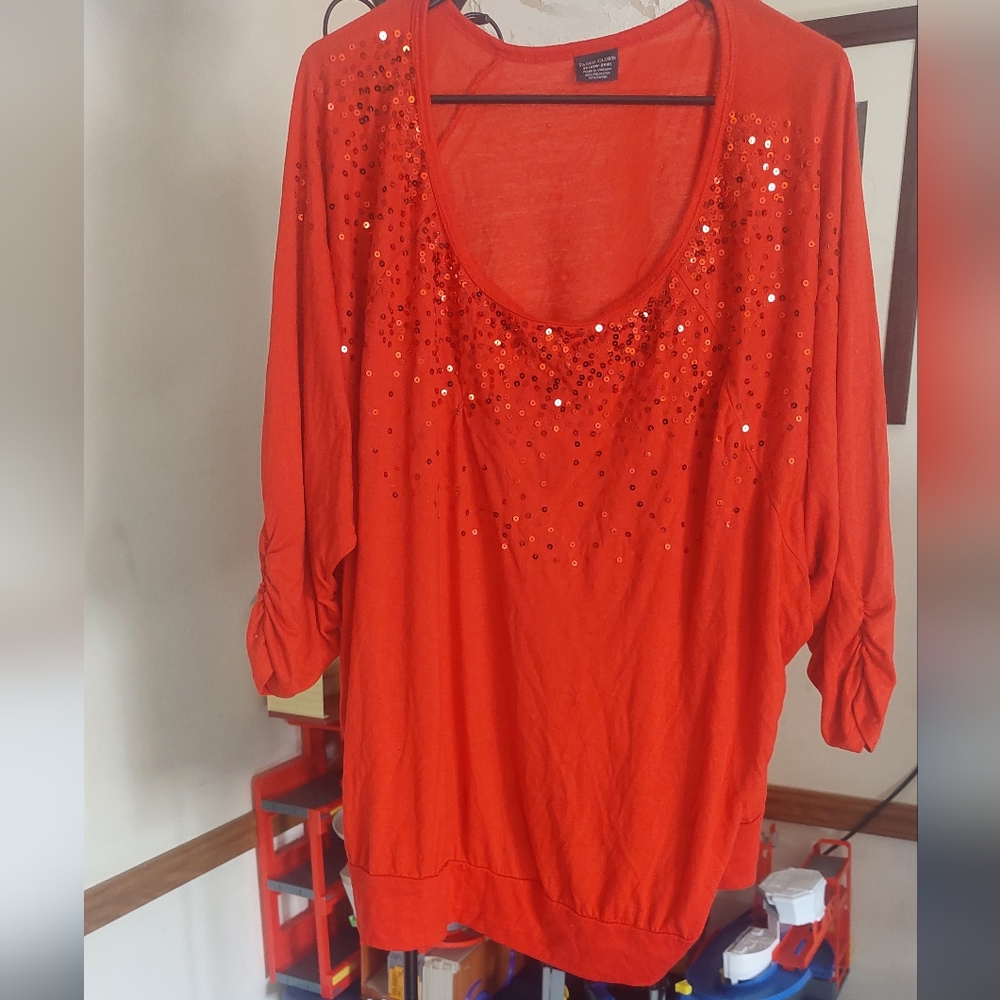 Faded Glory Tunic Top Size 3x